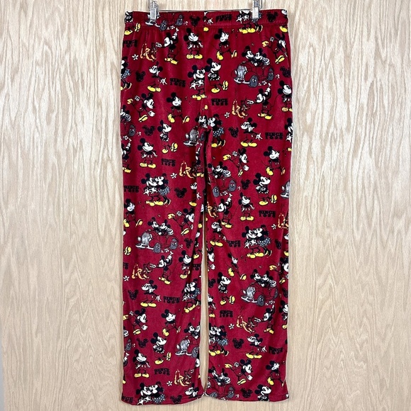 Disney Mickey & Minnie Mouse Fleece Pajama Pants NEW - Picture 4 of 7